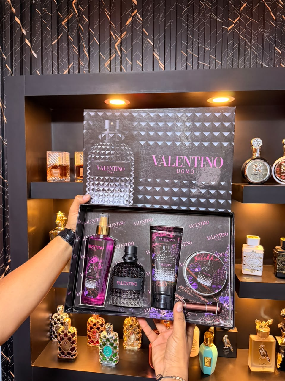 ESTUCHE VALENTINO UOMO 4 PIEZAS