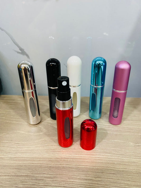 Perfumeros Recargables de 5 ml (Paquete x 6)