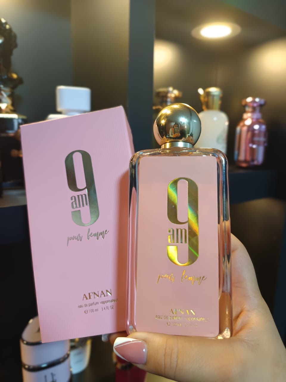 Afnan 9am pour Femme en Caja Eco