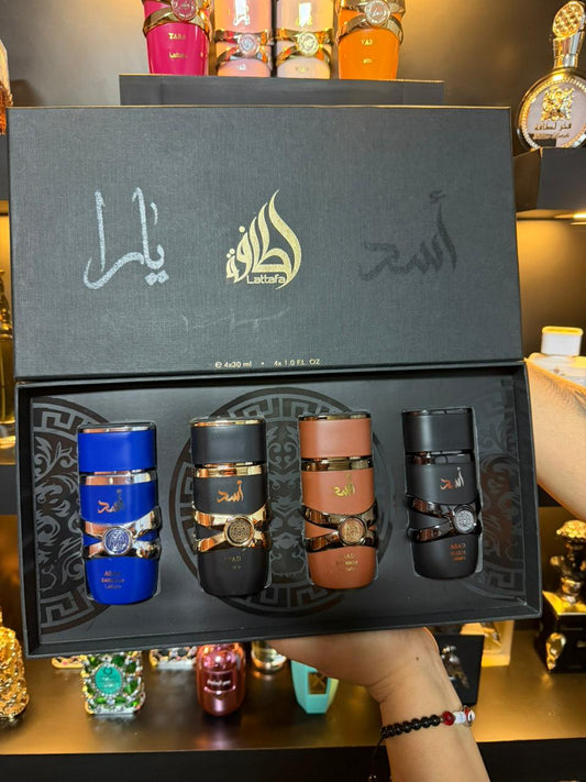 ESTUCHE DE LUJO ASAD X 4