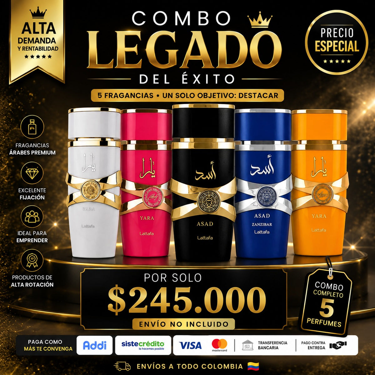 COMBO LEGADO DEL ÉXITO