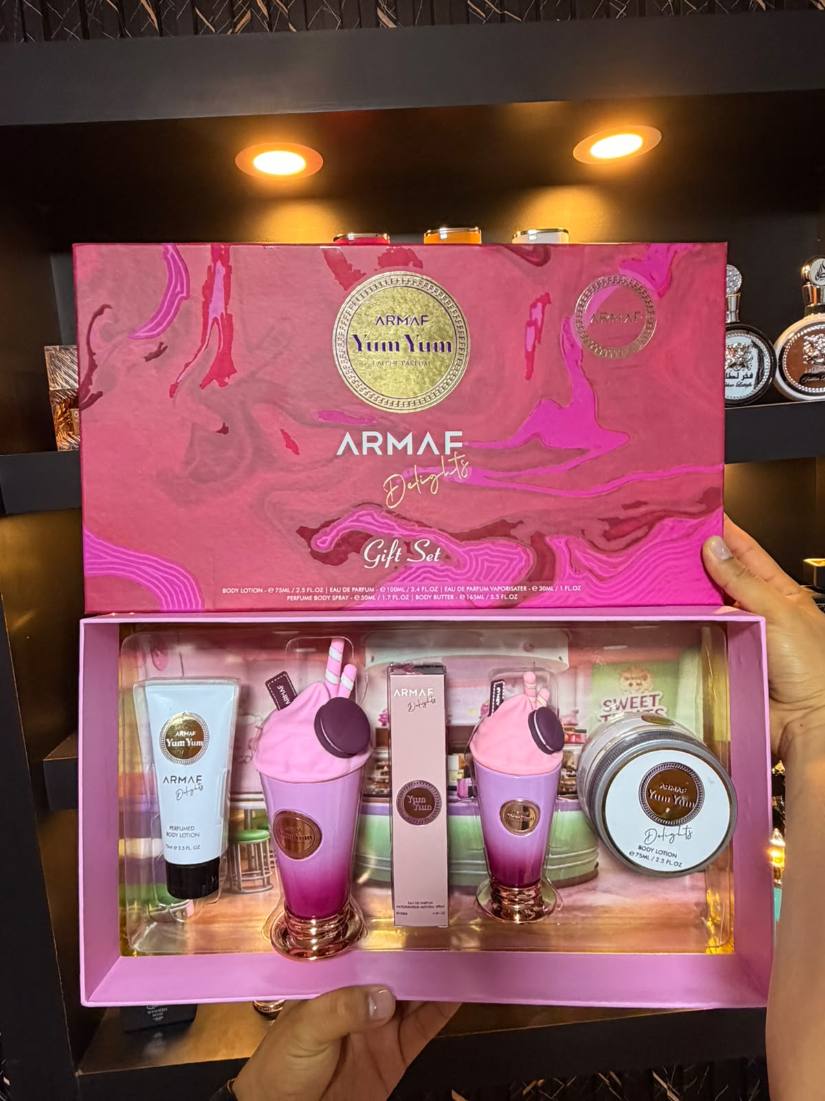 ESTUCHE ARMAF YUM YUM PINK GLAM